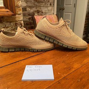 Cole Haan Men’s ZEROGRAND Oxford Size 9.5 Sesame Stitchlite™-Dune-Tea Leaf Dress